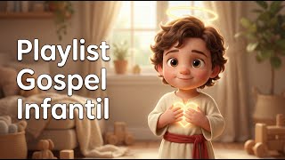 Deus Está no Meu Coração: Playlist Gospel Infantil 💖✨ BIBLIATOON