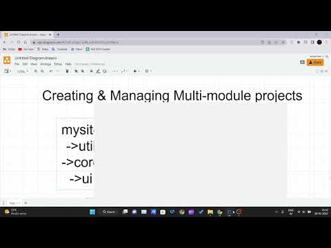 Creating & Managing Multi Module Project in Maven