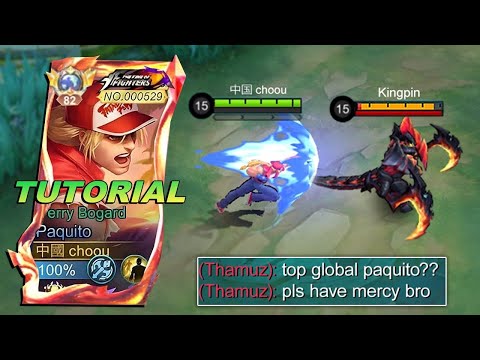 TOP GLOBAL PAQUITO NO CUT FULL TUTORIAL 🤫 (must watch) - MLBB