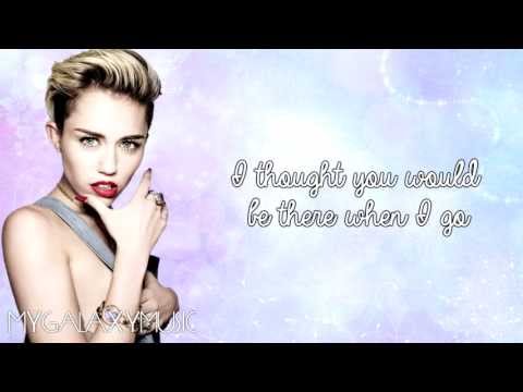 Miley Cyrus - Drive (Lyrics Video) HD