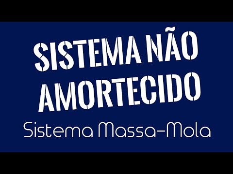 SISTEMA NÃO AMORTECIDO - SISTEMA MASSA-MOLA EX.03