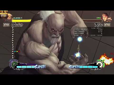 USF4 Gouken does mad damage