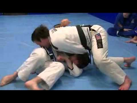 Gi choke from side control