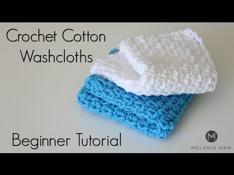 How To Crochet a Washcloth