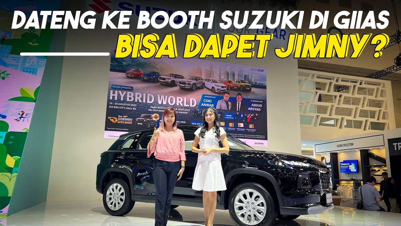 DATANG KE GIIAS 2023 DI BOOTH SUZUKI, BISA DAPETIN JIMNY GRATIS ‼️ KAPAN LAGI