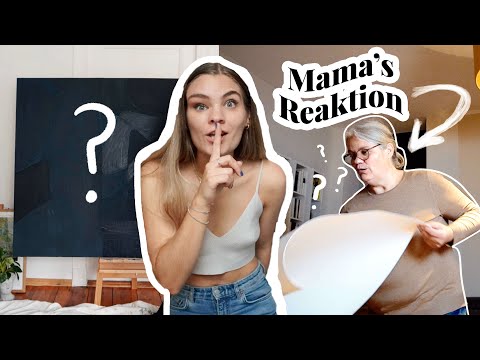Ich überrasche meine Mama mit Kunst! *sie ahnt nichts* // I'mJette