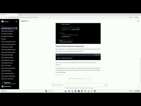 How To Run Selenium Python Script From Command Line