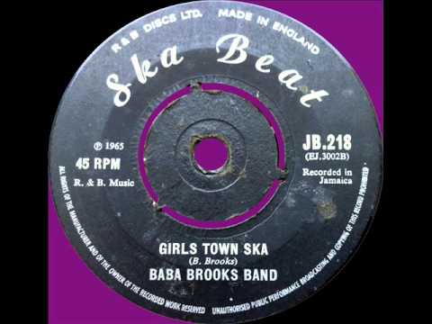 BABA BROOKS BAND   GIRLS TOWN SKA