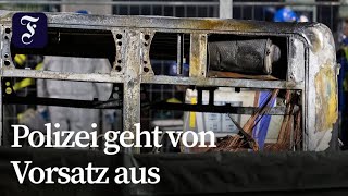 Sechs Tote bei Brand in Schweizer Bus