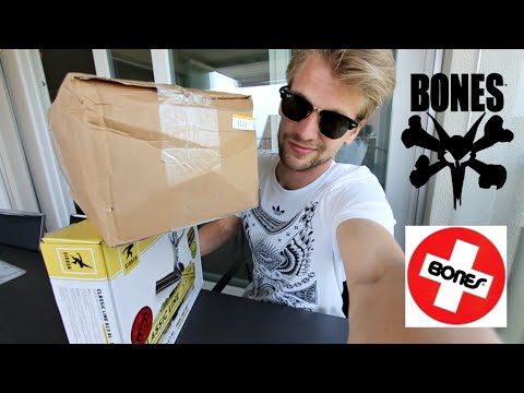 Bones Wheels and Bearings - Unboxing