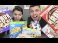 THE CEREAL TASTE TEST CHALLENGE