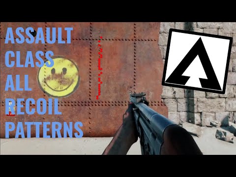 BFV All Assault Gun Recoil Patterns