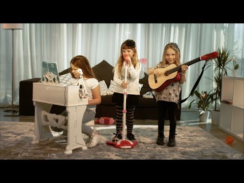 BONTEMPI klasikinė gitara medinė 75 cm su diržu, 21 7520/21 7530 video