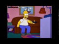 The Simpsons T V Laughs At Homer