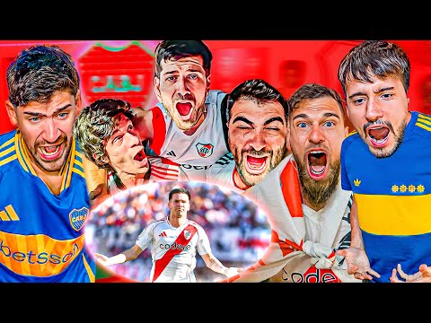 River Plate vs. Boca Juniors | Friends' Reactions | 2025 Apertura Tournament