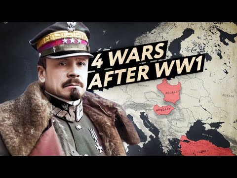 4 Wars Directly After WW1 (Documentary)