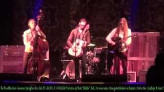 The Wood Brothers - Suwannee Springfest - Live Oak, Fl  3- 20- 2015