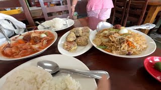 フィリピンフード #19 フィリピン料理と中華料理の融合 現地民しか行かない