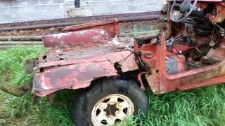 preview picture of video 'Laid to rust..(maybe not) Bj 40  Toyota Land Cruiser'