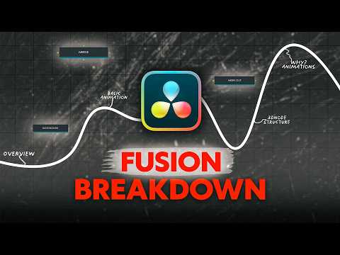 Mastering Motion Graphics in DaVinci Resolve | FUSION BREAKDOWN | Motion Graphics