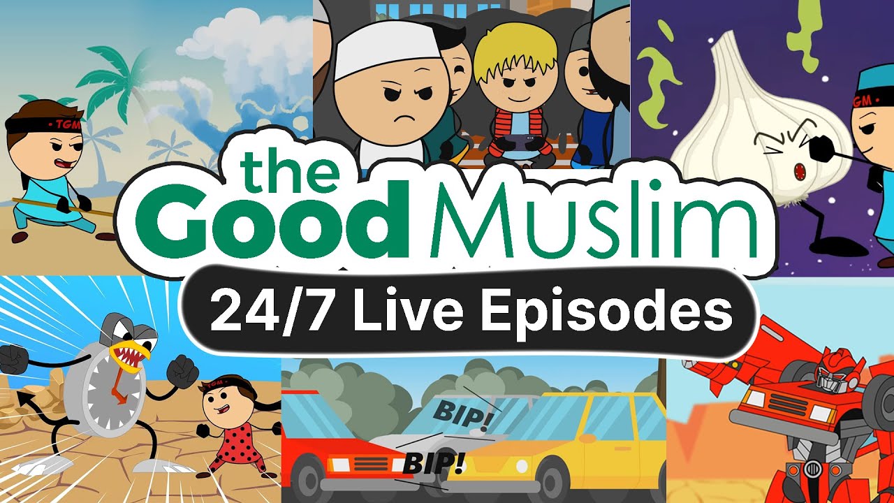 🔴24/7 The Good Muslim Episodes | Islamic Cartoons 🔴