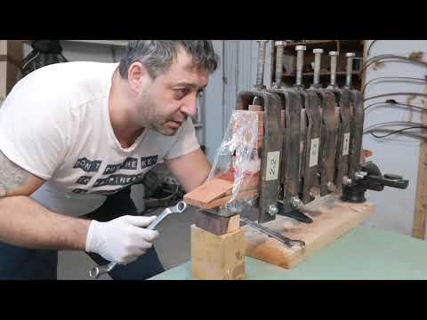 Bogenbau/Bogen selber bauen. Construction of a one-piece recurve bows.