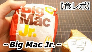 【食レポ】ビックマックジュニアってやつ食べてみた！