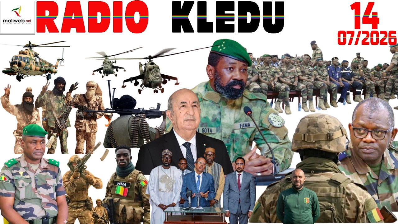 La Revue de Presse de la RADIO KLEDU du 14 Juillet 2026