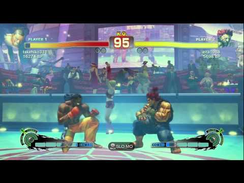 SSF4: takehiko331 [Akimo] (Dee Jay) vs. eita1988 [Eita] (Akuma)