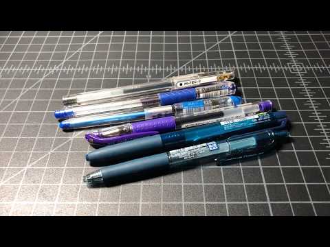 Different types of Gel Pens