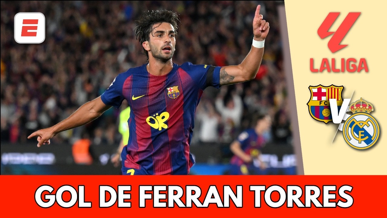 FERRAN anota un GOLAZO con pase BRUTAL de DANI OLMO y estampa el 2-0 para BARCELONA | La Liga