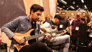 NAMM 2017: Plini & Aaron Marshall Live At The Dunlop Booth -Pt 1