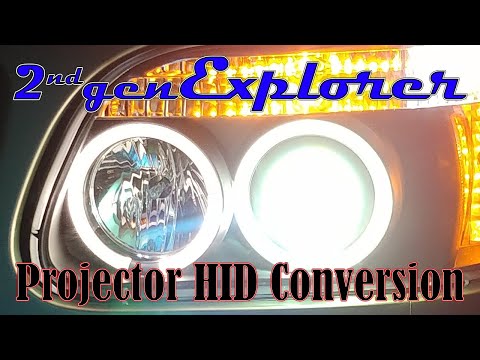 Ford Explorer Projector & HID Headlight Conversion | 2nd Gen | 95-01 | The Xploder