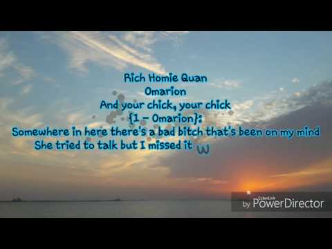 I'm sayin' (omarion feat. rich homie quan) lyrics