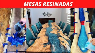 PASSO a PASSO COMO FAZER MESA de RESINA - Aumente o seu faturamento com as MESAS RESINADAS