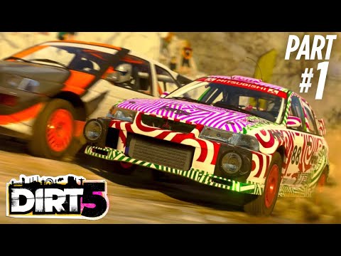 DiRT 5 | Career Mode | Walkthrough #Part1 - Intro & Main Events