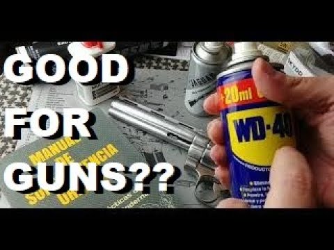 WD40 and 3-in One GOOD For GUNS?? The Final Answer.