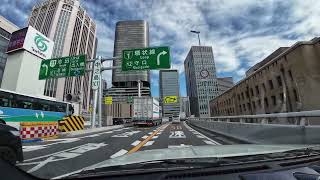 4K Osaka Expressway Drive 阪神高速ドライブ 天保山IC えびすJCT 2026