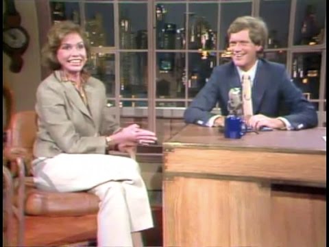 Mary Tyler Moore on Letterman, July 25, 1983