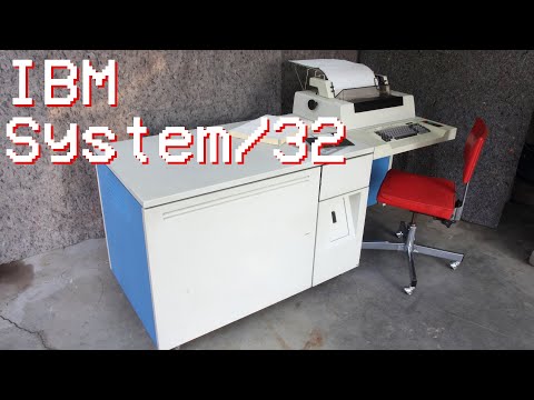 IBM System/32 - The Arrival and Assembly
