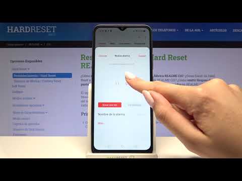 Cómo poner una alarma en REALME C21 - alarma despertador
