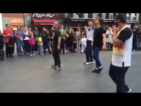 London -Street Dancers - Headspin - Gangnam Style