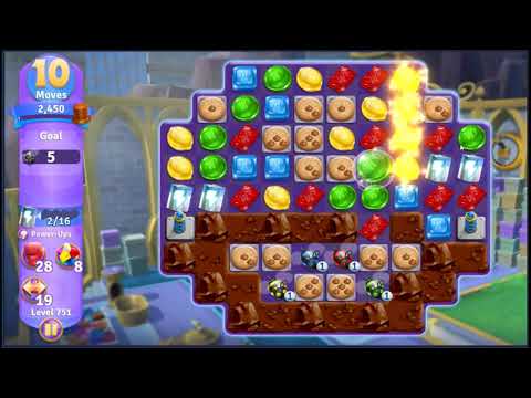 Wonka's World of Candy Level 751 - NO BOOSTERS + FULL STORY 🍫 | SKILLGAMING ✔️