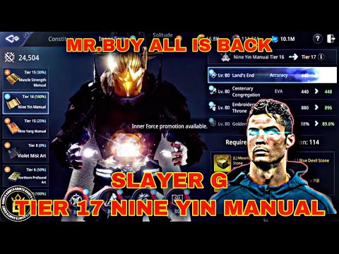 MIR4- SLAYER G DESTROYED THE MARKET AGAIN 😱| NUT G SUPREMACY MR BUY ALL | TIER 17 NINE YIN MANUAL