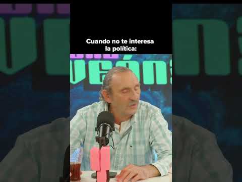 No me interesa esa w*a!!! 🤣 Todos tenemos un amigo que no está ni ahí con la política