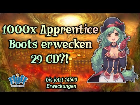 Let's Play Flyff [Ringmaster, Level 118-M] #1228 - 1000x Apprentice Boots erwecken