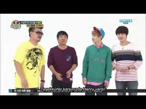 131009 Weekly Idol - Henry & Kyuhyun (Türkçe Altyazılı)