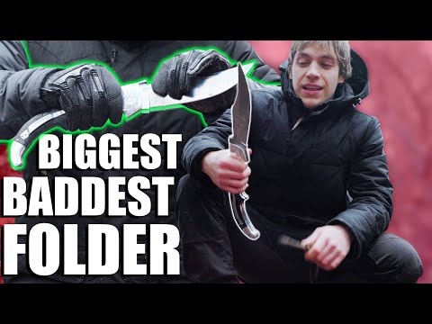 This Folding Knife is so good it\'s Literally illegal...But we couldnt resist.