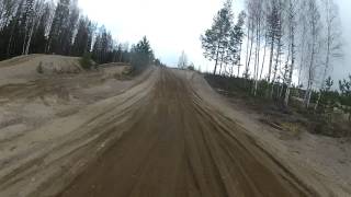 preview picture of video 'Lohjan motocross radan esittely 2014'