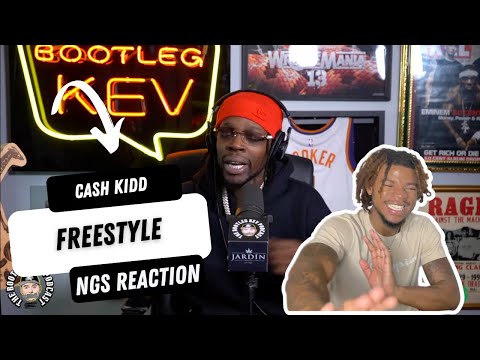 Cash Kidd Spits a CRAZY Freestyle on The Bootleg Kev Podcast! NGS REACTION